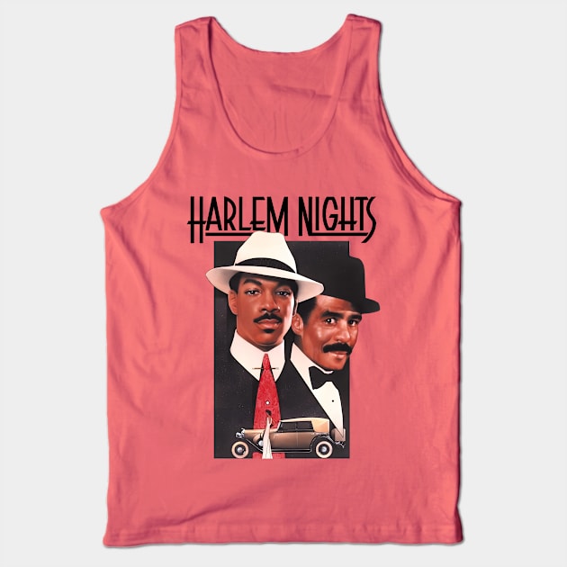 Vintage Harlem Nights High Resolution Movie Tank Top by Pop Laris Manis